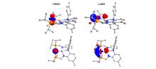 Molecular orbital structure of HOMO and LUMO of Cobalt-Aluminum pincer-type complex (PT_Al_Co)